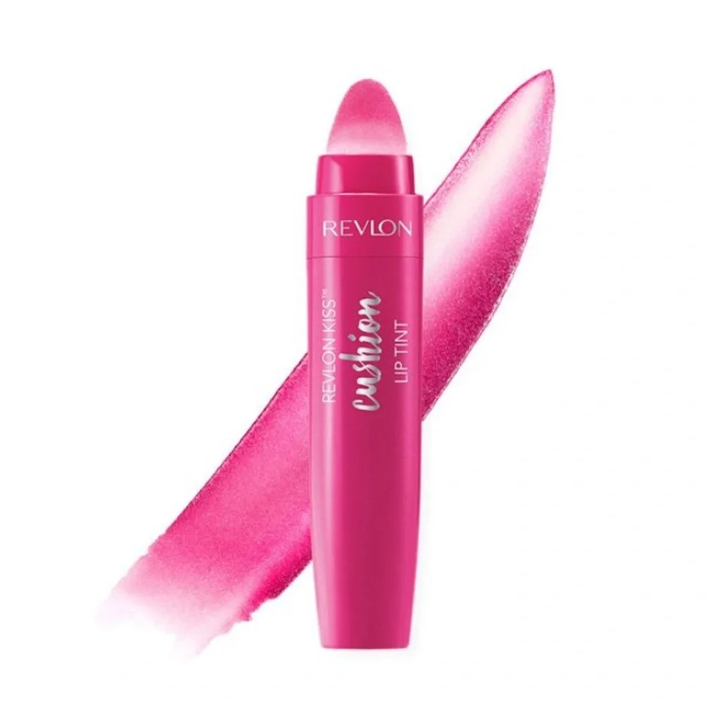 💎 REVLON KISS CUSHION LIP TINT 240 BERRY LIT New Full-Size